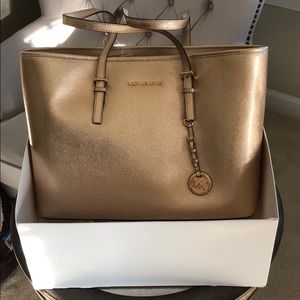 Michael Kors Medium Saffiano Leather Tote Bag